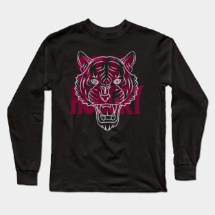 Stay Hungry Retro 1 Cherrywood Long Sleeve T-Shirt